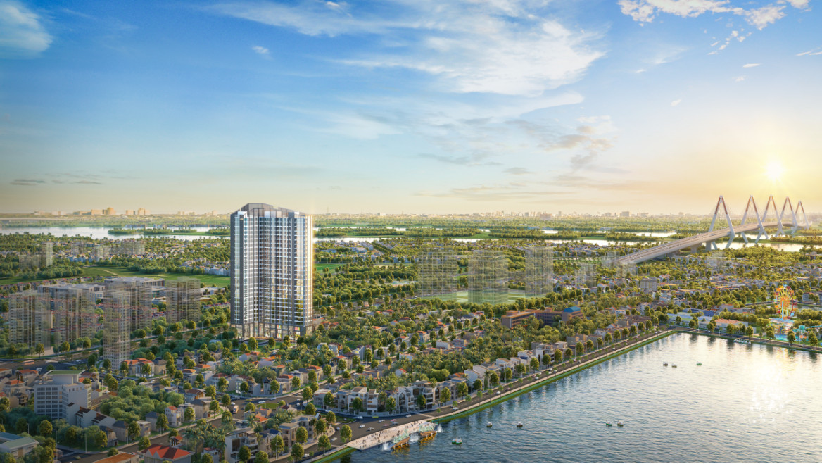 Endless Skyline Westlake nổi bật như một dấu ấn thượng lưu bên Hồ Tây lộng gió